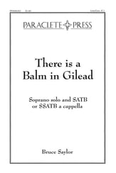 There Is a Balm in Gilead SSATB choral sheet music cover